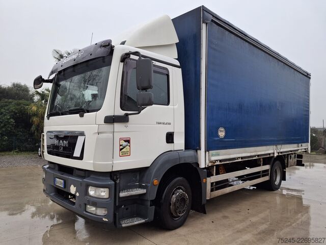 LKW mit Pritsche & Plane MAN TGM 12.250