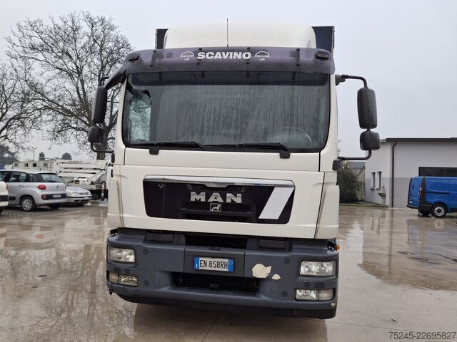 LKW mit Pritsche & Plane MAN TGM 12.250