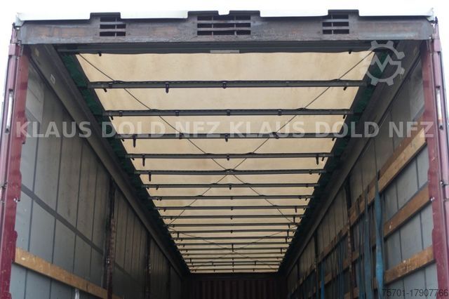 Semirremolque abierto con toldo KRONE Pritsche Plane XL MegaLiner BPW Edscha Bordwände