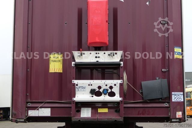 Semirremolque abierto con toldo KRONE Pritsche Plane XL MegaLiner BPW Edscha Bordwände