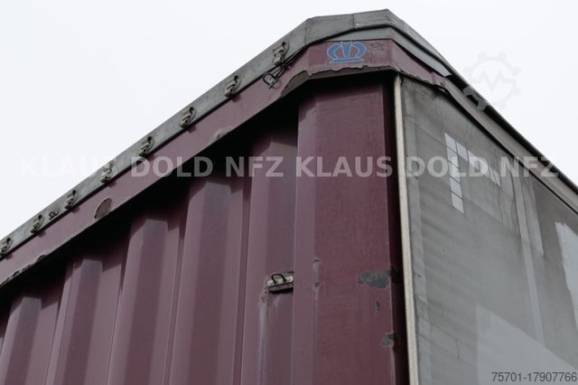 Semirremolque abierto con toldo KRONE Pritsche Plane XL MegaLiner BPW Edscha Bordwände