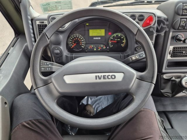 Camion plateau IVECO Eurocargo ML100E22WM-BW 4x4 Pritsche L-Haus Bett