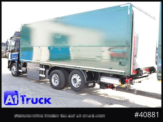 Vrachtwagen met bakwagen DAF CF 450 FAN, Getränke, LBW, Lift-Lenkachse