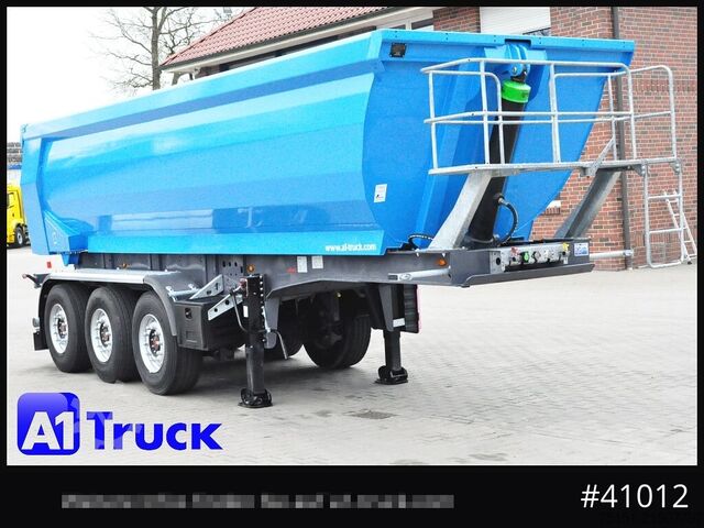 Kippers oplegger MEILLER Euromix ca 24m³  Stahl, Lift SAF,  Tageszulassung,