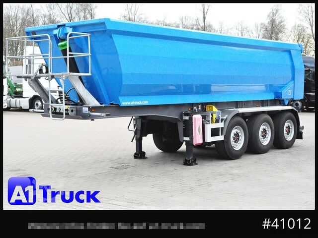 Kippers oplegger MEILLER Euromix ca 24m³  Stahl, Lift SAF,  Tageszulassung,