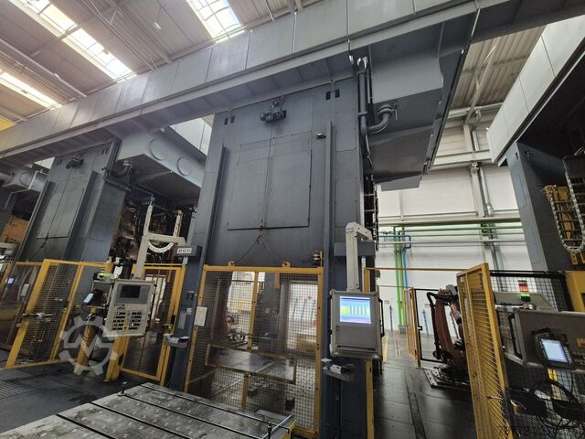 Tandem hidraulikus présgép sor Schuler KZPU-T-630-2500-2100