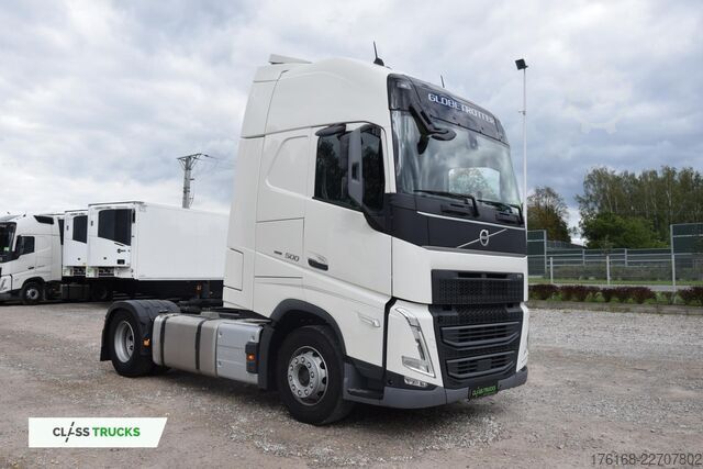 τυπική μονάδα τράκτορα VOLVO FH 500 Globetrotter XL