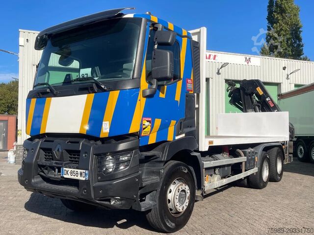 Ciężarówka z dźwigiem Renault C430 Year 2018 X HIDUO  188 HIAB CRANE, RETARDE...