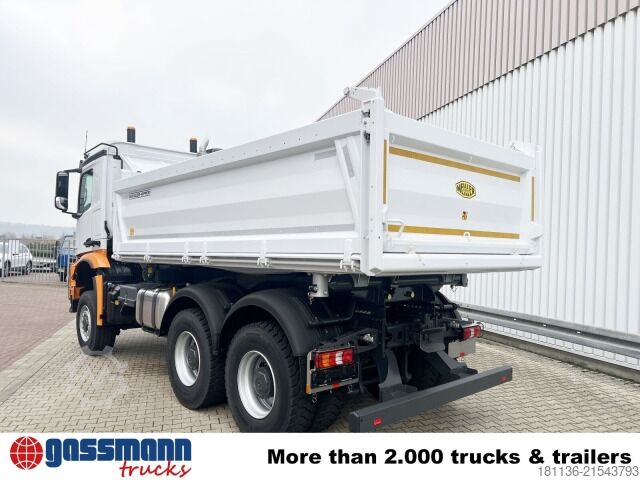 Tipvogn Mercedes-Benz Arocs 3351 AK 6x6, Grounder
