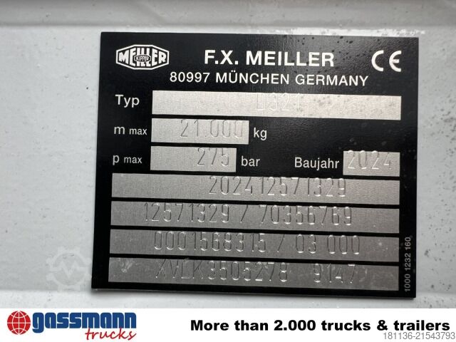 Tipvogn Mercedes-Benz Arocs 3351 AK 6x6, Grounder