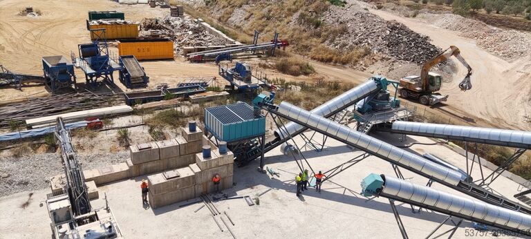 Breek- en zeefinstallatie Constmach Stationary Crushing Plant Stationary Crushing and Screening Plants