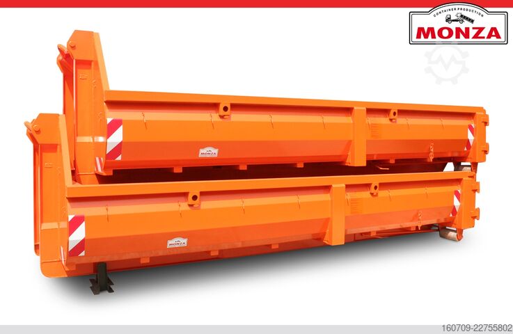 Hákový kontejner Monza 10,4m³ - BOS - Doppelflügeltür