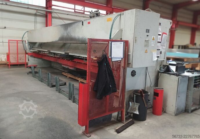 Hydraulisk guillotinesaks EHT TSS 8100 x 4 mm