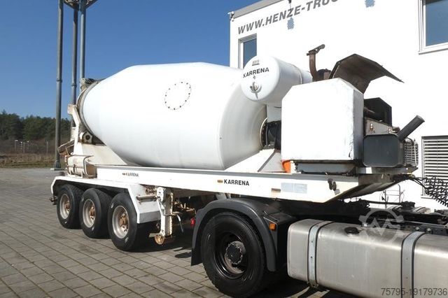 Betonmixer vrachtwagen MERCEDES-BENZ Auflieger Mischer ca. 12m³