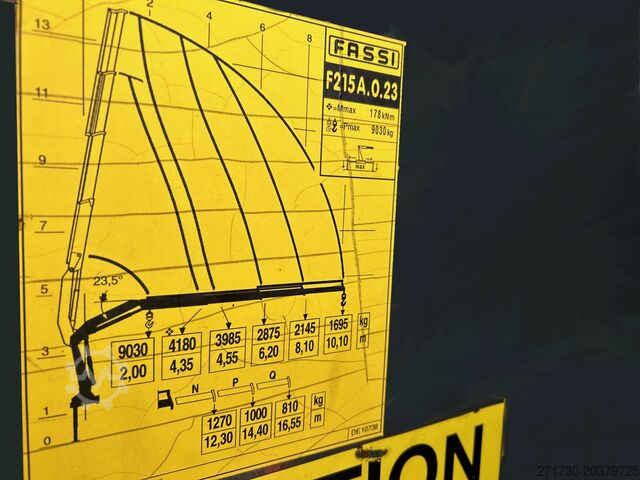 Autokran Renault C380 6X4 / FASSI F215A+REMOTE / ROTATOR