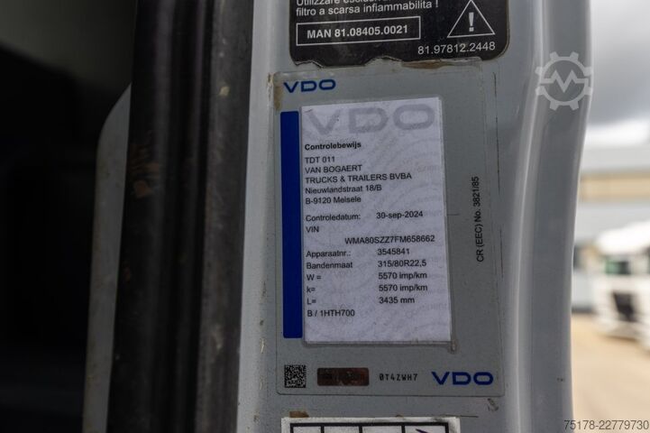  MAN TGS 18.400 BLS - 4X4 (CARDAN)