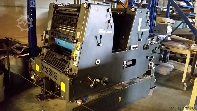 Offsettrykpresse Heidelberg Heidelberg GTO 52+ N+P