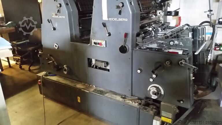 Offsettrykpresse Heidelberg Heidelberg GTO 52+ N+P