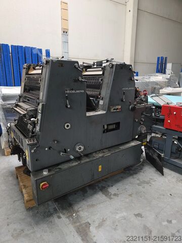 Offsettrykpresse Heidelberg Heidelberg GTO 52+ N+P