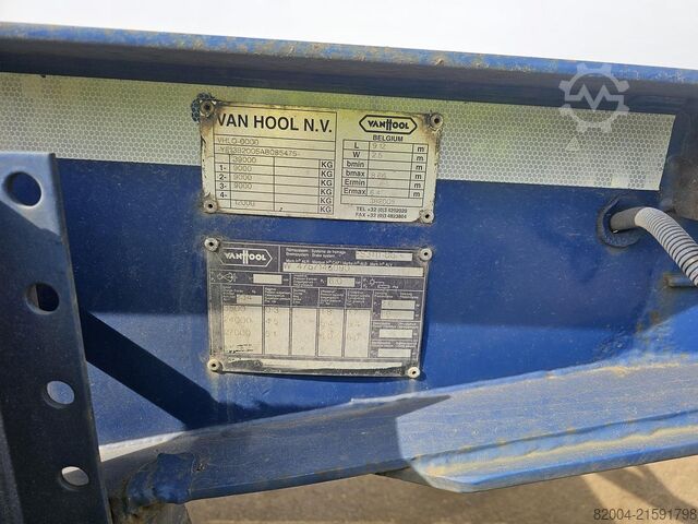 Containervervoer Van Hool 30 foot container chassis | tank container tran...