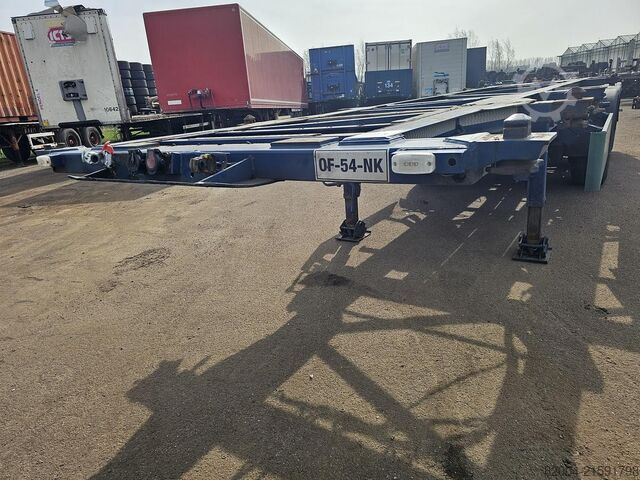 Μεταφορά εμπορευματοκιβωτίων Van Hool 30 foot container chassis | tank container tran...
