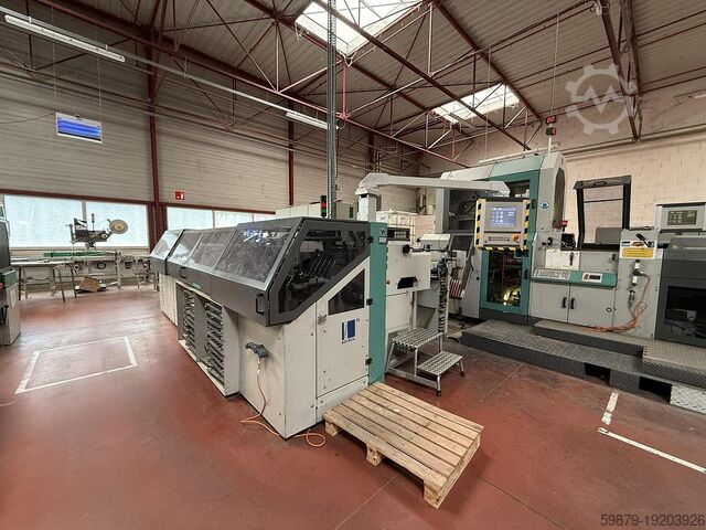 Kolbus Hard cover Buchfertigungsstrasse BF 527 + FE 604 + DS 391 (2004) Kolbus BF 527 + FE 604 + DS 391