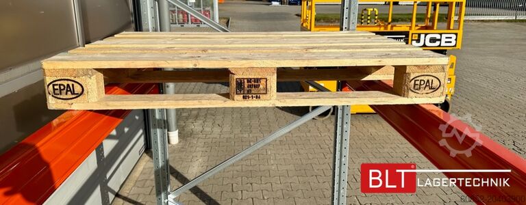 Kraftig hylde ca. 100,16 lfm. Palettenregal H: 450 cm 3000 kg Fachlast Neuware