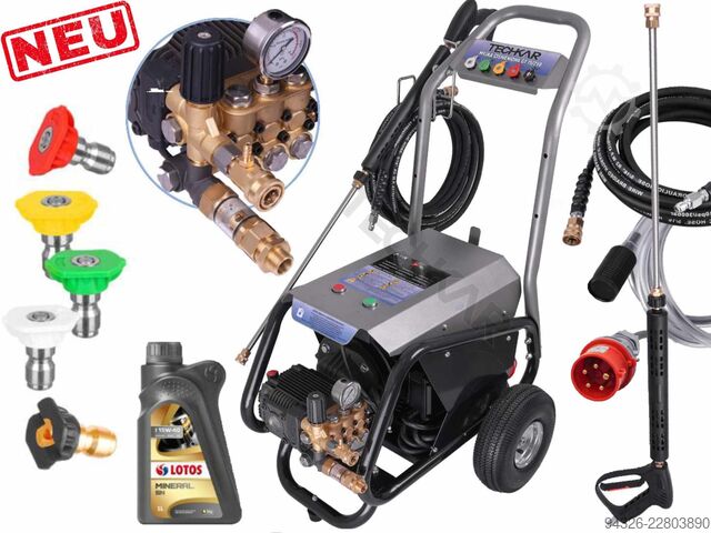 TECHKAR GT 15/250 idropulitrice ad alta pressione Techkar GT 15/250 - 250bar - 900l/h - 7,5kW NEW!