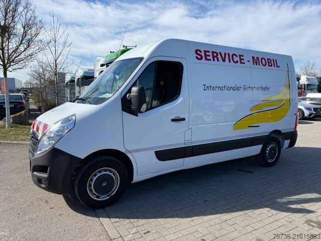 High top van OPEL Movano 2,3 TDCI Kasten 145 PS/Klima/3-Sitze