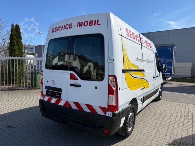 High top van OPEL Movano 2,3 TDCI Kasten 145 PS/Klima/3-Sitze