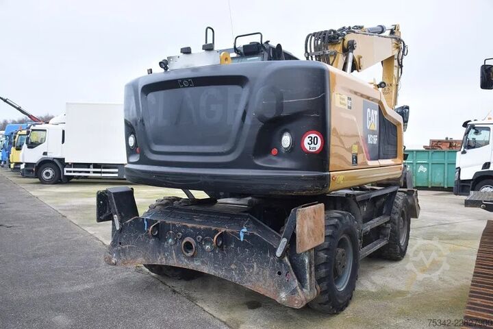 Mobiele graafmachine Caterpillar M316F - mobile excavator - Tilrotator Engcon