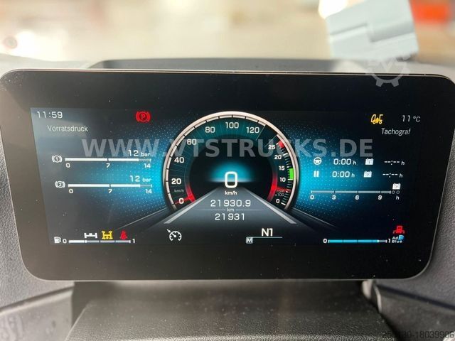 Vrachtauto met open laadbak MERCEDES-BENZ Actros 2545 6x2 Lift-Lenk + HMF2320 Ladekran