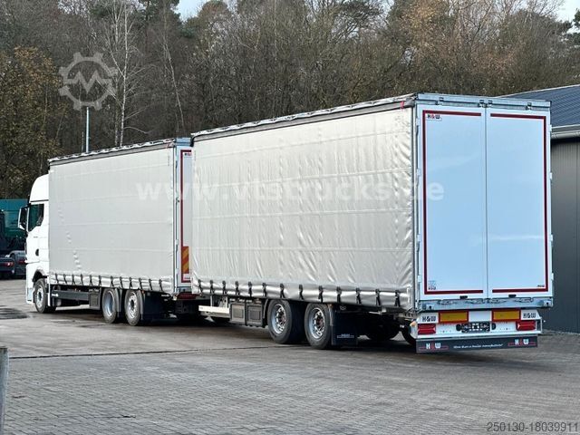 Jumbo truck MAN TGX 26.480 TG3 H&W Jumbo Zug NEU Lift