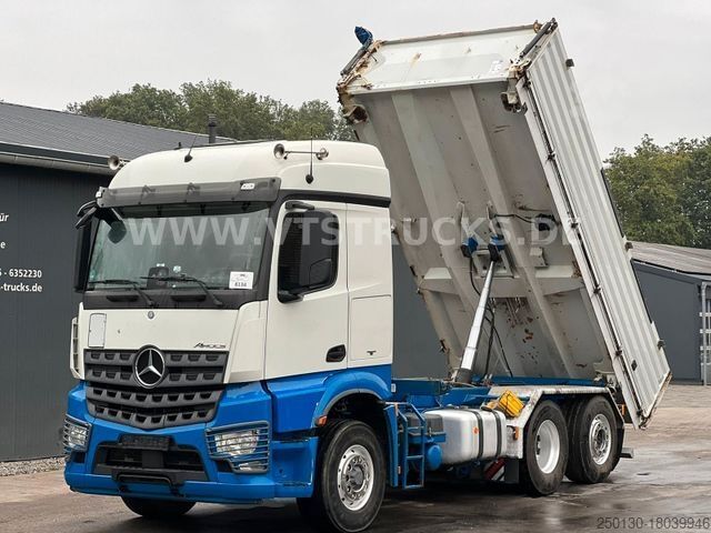 Three-sided tipper truck MERCEDES-BENZ Arocs 2651 Euro 6 6x4/2 Hydrodrive