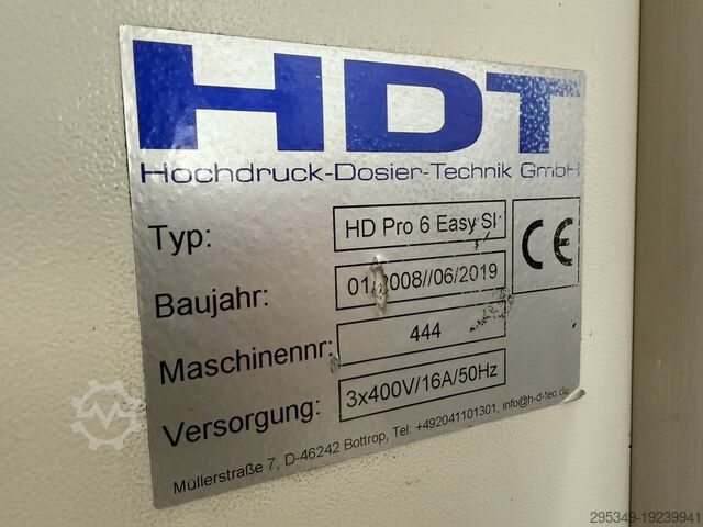 Ekstruder 2-komponentowy, silikony HDT HD Pro 6 Easy SI