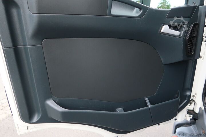 Vrachtwagen met dieplader & dekzeil MAN TGL 8.180 BL Pritsche + Plane