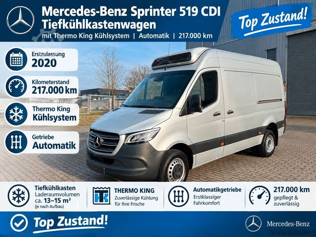 Ψυγειοφόρο βαν MERCEDES-BENZ Sprinter III 519 CDI Tiefkühlkasten  Thermoking