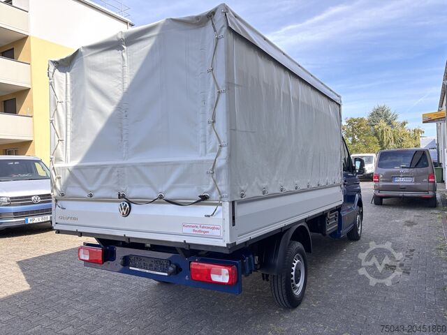 Transporter con pianale e telone VW Crafter 35 Plane*Klima*29Tkm*1.Hand*Top