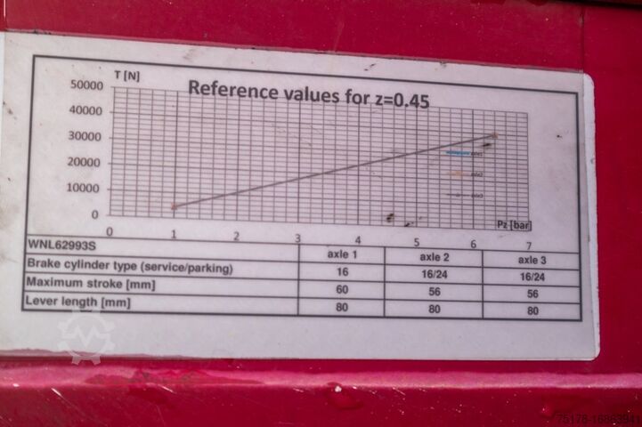 Schubboden KRAKER WALKING FLOOR CF 200-92 m3
