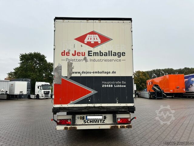 Semirimorchio con telone SCHMITZ CARGOBULL SCS 24/L-13 Schiebeplanen Auflieger