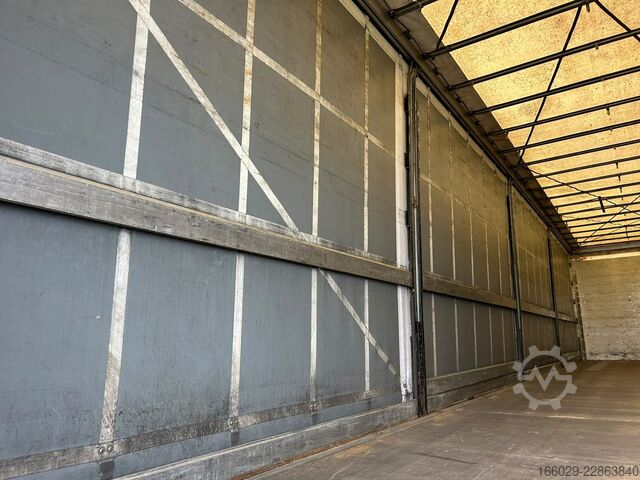 Semirimorchio con telone SCHMITZ CARGOBULL SCS 24/L-13 Schiebeplanen Auflieger