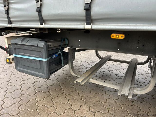 Semirimorchio con telone SCHMITZ CARGOBULL SCS 24/L-13 Schiebeplanen Auflieger