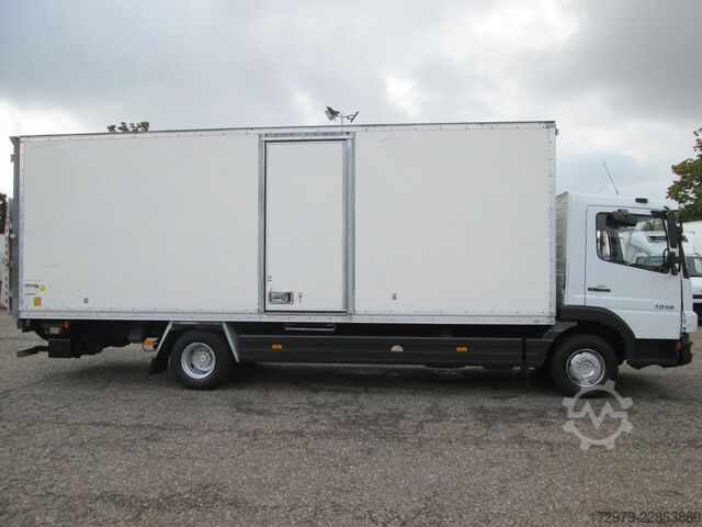 Kutu kamyonu MERCEDES-BENZ Atego 1018*Maxi-Koffer 6.97m*LBW*Klima*98117Km*