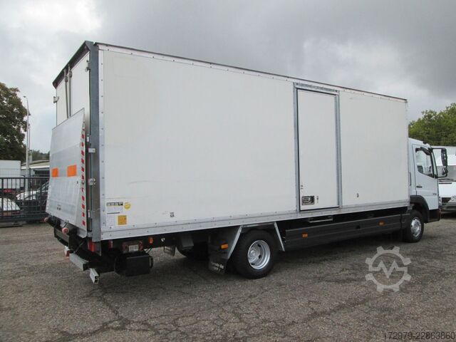 Kutu kamyonu MERCEDES-BENZ Atego 1018*Maxi-Koffer 6.97m*LBW*Klima*98117Km*