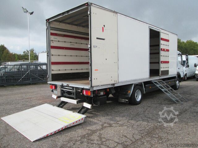 Kutu kamyonu MERCEDES-BENZ Atego 1018*Maxi-Koffer 6.97m*LBW*Klima*98117Km*