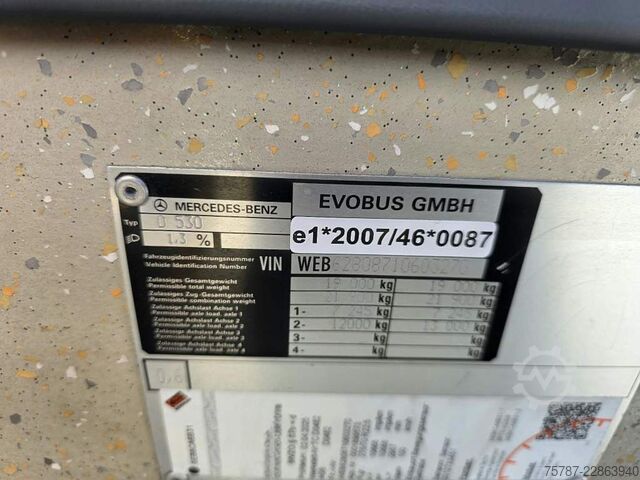 Intercitybus MERCEDES-BENZ Citaro 0530 Ü mit Gurten, Klima, 40+1,Euro 5 EEV