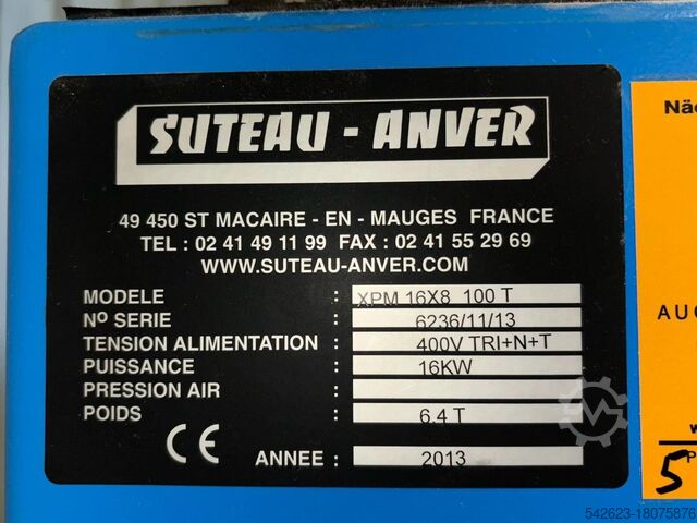 Kesme makinesi Bruckenstanze Suteau Anver XPM