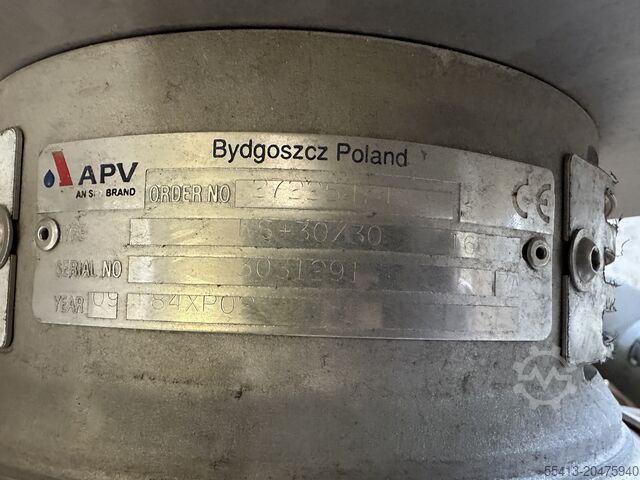 Centrifugální čerpadlo APV Type WS+30/30