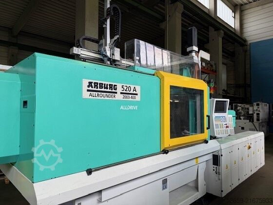 Injection moulding machines - full electric Arburg Arburg 520 A 2000-400 Alldrive inkl. Multilift, 2006 (Electric)