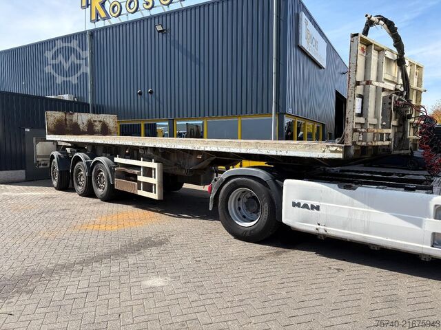 Plattformanhänger SYSTEM TRAILER LPRS24 3X AXLES STEERING + HEAVY DUTY + SAF AXLE